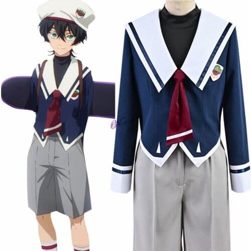 Anime SK∞ SK8 the Infinity Miya Cosplay Costume Uniform Outfits Party Halloween Carnival Suit Christmas Gift