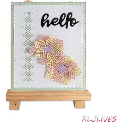 Edge Metal Cutting Dies Stencils for DIY Scrapbooking Stamp/photo album Decorative Embossing DIY Paper Cards