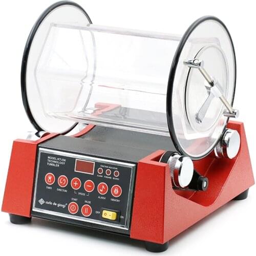 KT-250 Rolling Barrel Gold Polishing Machine Jewelry Cleaning Machine