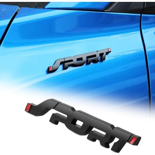 Metal Car Sticker SPORT Emblem Badge Decal for Fiat 500 Tipo Punto stilo Freemont Cross Coroma Panda Idea Palio Egea 500X Toro