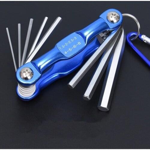 Multifunctional Torx Screwdriver Set Household Installation and Demolition Wrench Foldable Screwdriver