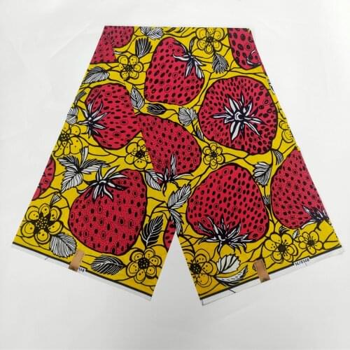 Veritable High Quality Ankara Fabric African Real Wax Printed Cotton Fabrics By The Meter 100%Real Wax Original Dress Material