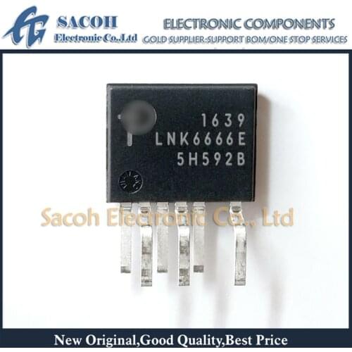 New Original 10PCS/Lot LNK6666E LNK6666 or LNK6667E or LNK6766E or LNK6767E eSIP-7C High-Power Off-Line Switcher