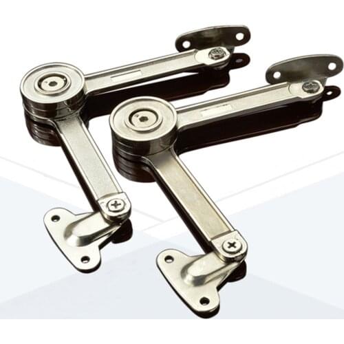 New Style Free Stop Pneumatic Support Any Angle Cupboard Kitchen Cabinet Turn Up Door Hydraulic Rod Wardrobe Fold Strut Brace