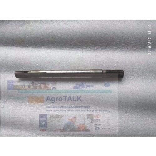 Front driving shaft 18/18 splines (Please check the sizes when order) for Shandong taishan KM504 tractor, part number