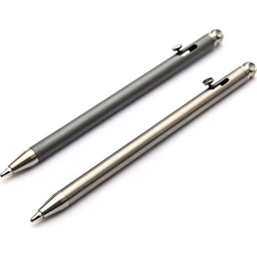 Portable Mini Titanium Pen EDC Gadget Equipment Personality Creative Signature Pen New