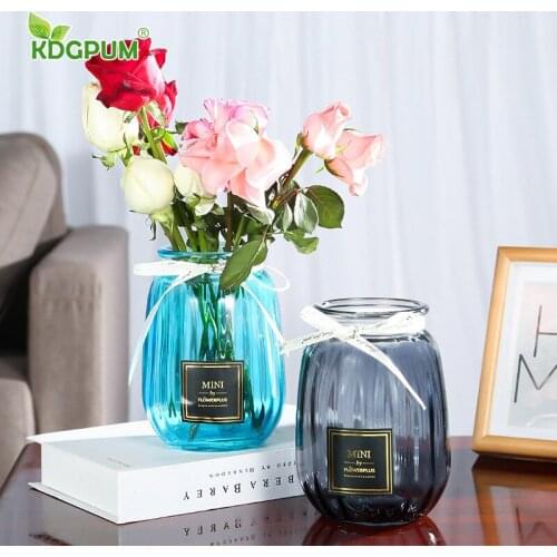 Nordic Glass Vases, Hydroponic Plants, Vase Glass Containers, Containers, Decorations, Flower Pots, Art Gifts