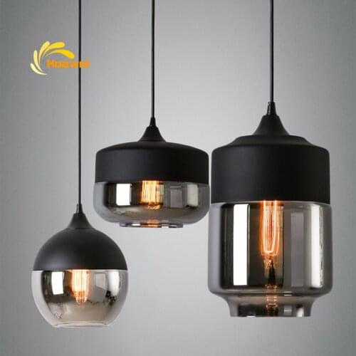 Modern LED Pendant Lights Lighting Home Decor Dining Room Living Room Nordic Glass Pendant Lamp Kitchen Restaurant Hanging Lamp