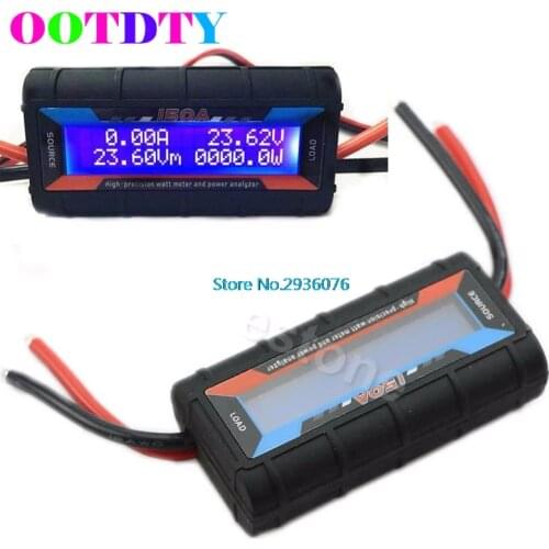 OOTDTY G.T.Power 150A RC High Precision Power Analyzer & Watt Meter W/ Backlight LCD APR7_30