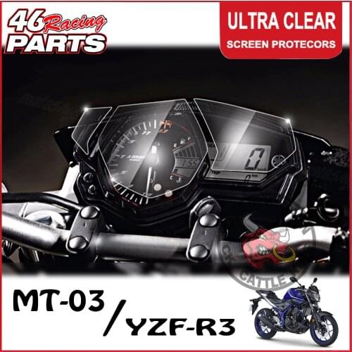 CK CATTLE KING Cluster Scratch Cluster Screen Protection Film Protector For YAMAHA MT03 YZF R3 YZF-R3 MT-03 mt 03 YZFR3