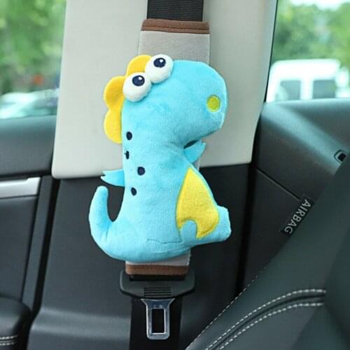 1pc Car Sefety Seat Belt cover Shoulder Padding Cute Cartoon Guard Plush Toy Lovely Seat Belt Cover Pad Car Styling Interior