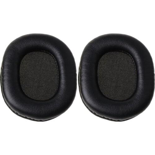 R58A 2PCS Earphone Ear Pad Earpads Sponge Cover Soft Foam Cushion Replacement for ATH-M40X ATH-M50X Professional Heaphone