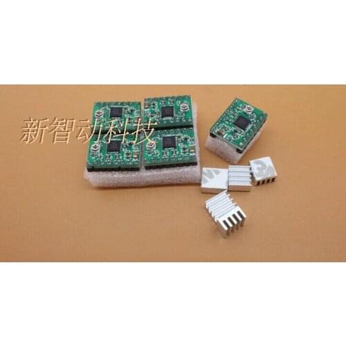 2 pcs 3D printing, A4988 stepper motor driver, Ar reprap with fins pin soldered