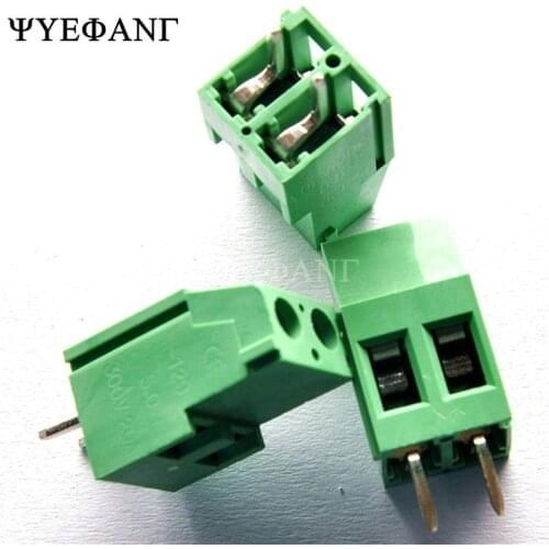 5Pcs/Lot KF129 5.08mm 2PIN 3PIN PCB UNIVERSAL SCREW TERMINAL BLOCKS DG129R-5.08 KF129R-5.08-2P FET2.5-02-5.08-06