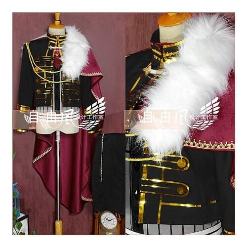 Anime VTuber Hololive Aleksandr Lagusa Vamp Handsome Uniform Party Outfit Cosplay Costume Women Halloween Free Shipping 2020New