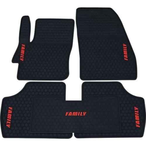 Car Rubber Feet Pads Floor Mat Non-Slip Mats Feet Rugs For Haima Family 2004 2005 2006 2007 2008 2009 2010 ~Up Left Hand Drive