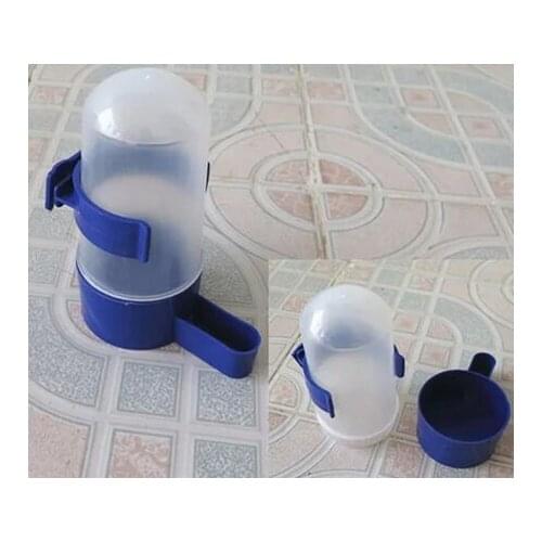 Free shipping 3pcs/lot 400ml dove water fountain bottle automatically leak food feeder and bird feeding trough