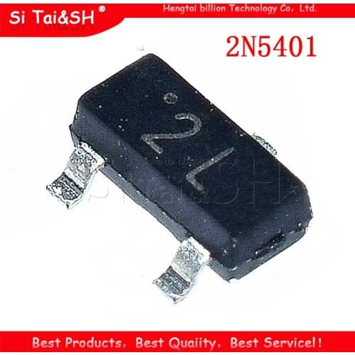 100PCS 2N5401 2L SMD MMBT5401 2L SOT-23 SOT23 Bipolar Transistors - BJT PNP Transistor new and original