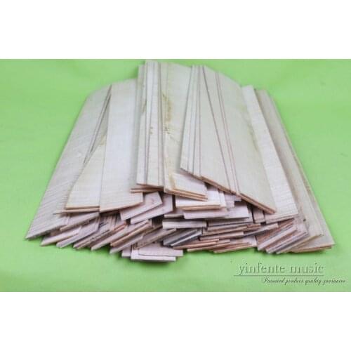 16pcs 4/4 3/4 violin side sheet flamed maple wood european tone wood #443