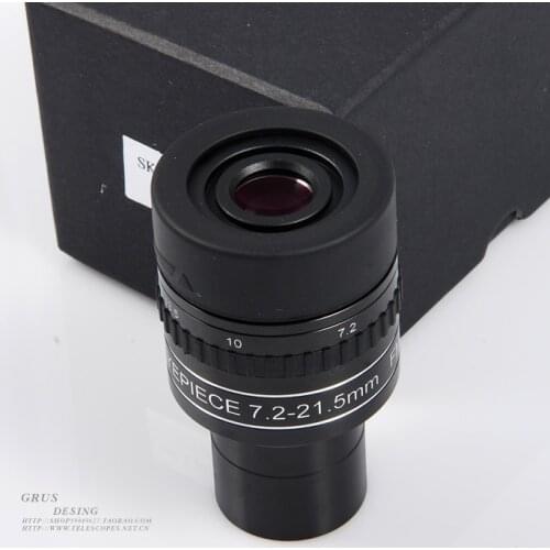 HERCULES SKY ROVER 1.25inch 7.2-21.5mm Zoom Eyepiece 40-60degree FMC for Telescope Premeier astronomic