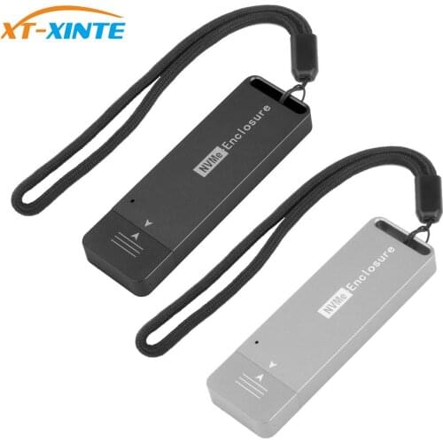 XT-XINTE M.2 2242 2230 SSD Enclosure M.2 PCIe SSD Enclosure to USB3.1 Type-A Gen 2 PCIe Hard Disk External for NVMe SSD Case