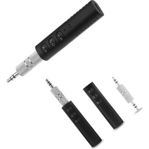 Mini Handsfree USB Music Audio Receiver 3.5mm Jack Bluetooth Car Kit Adapter Auto AUX Bluetooth for Speaker Headphone Car AUX