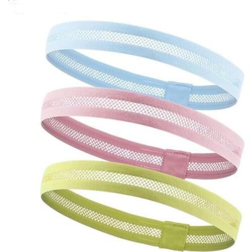 Unisex Polyester Outdoor Sports Running Head Warp Hair Band Riding Headband breathable Non-Slip Soft Bike Headbands