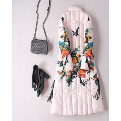 Down Cotton Coat Female Jacket Korean Parka Winter Jacket Women Clothes 2020 Vintage Coats Warm Long Tops Manteau Femme ZT4183