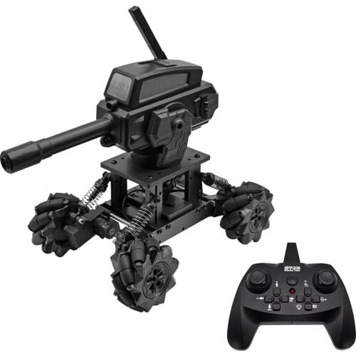 In Stock RC 2.4GHz 4WD Programming Water Bomb Tank Off-road Alloy Frame Mecha War Climbing Vehicle Remote Control Cars Toys Gift