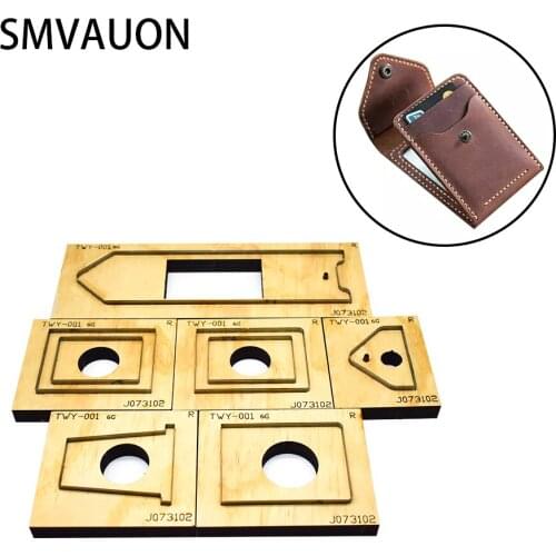 Cut Mold DIY Card Wallet Wood Dies Cutting Machine 2021 New Leather Tools Making Decor Template Laser mold