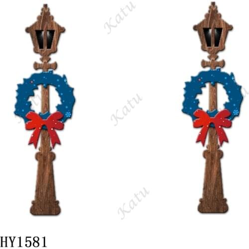 Christmas street lamp Cutting dies - New Die Cutting And Wooden Mold,Suitable For Common Die Cutting Machines On The Market