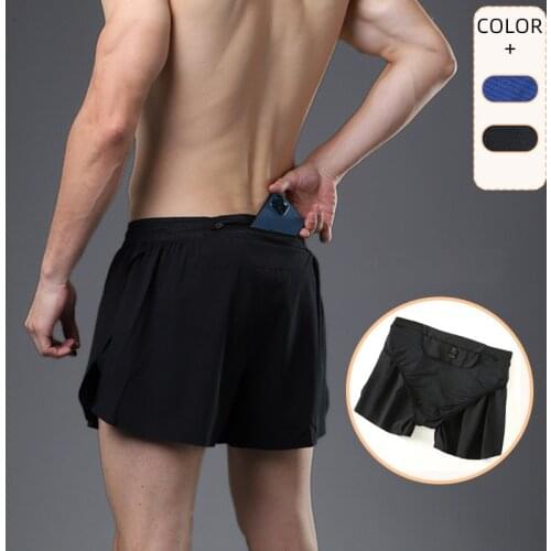 Anti-light Quick-drying Sports Shorts Mens Spring Summer Couples Marathon Running Fitness Breathable Loose Three-point Pants