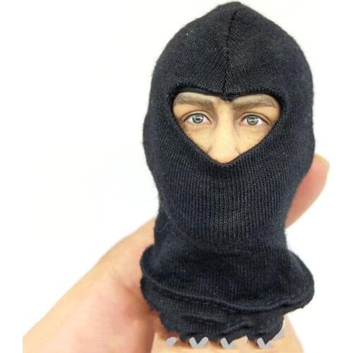 For Sale 1/6th EKUAZ STUDIO EKS05 Grim Reaper Male Head Sculpture With Hood For Mostly 12inch Doll Soldier Collection