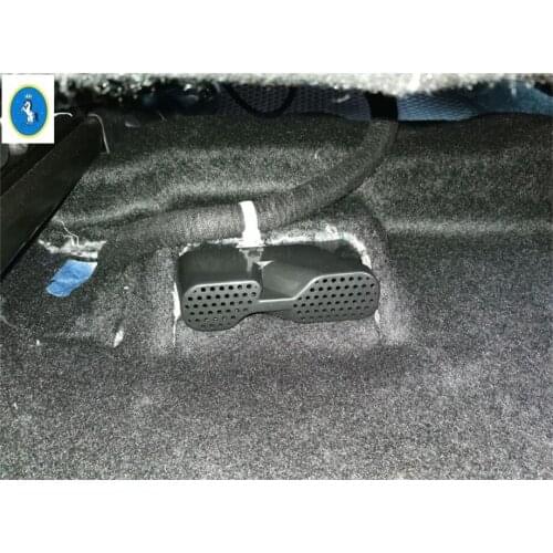 Yimaautotrims Auto Accessory Seat Under Heat Floor Air Conditioner AC Duct Vent Outlet Cover Trim For Mazda 3 Axela 2014 - 2018