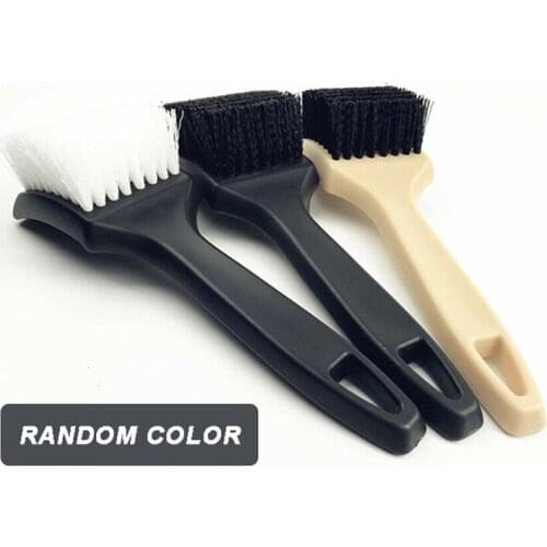 1pc Car Tyre Beauty Tool Brush Car Wheel Tire Rim Scrub Nylon Wire Brush Auto Detailing Washing Cleaning Tool
