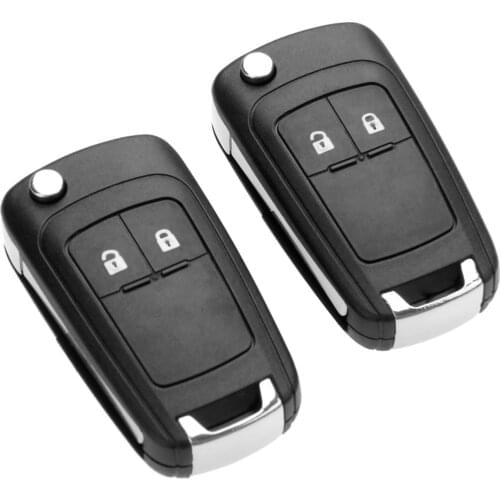 2Buttons 433Mhz Remote Key Smart Car Key ID46 Chip HU100 5WK50079 For Opel Vauxhall Astra J Corsa E Insignia Zafira C