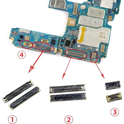 2pcs/lot LCD FPC Plug Main Board PCB Connector mainboard flex connector USB board battery plug For Samsung Galaxy S20 Ultra G988