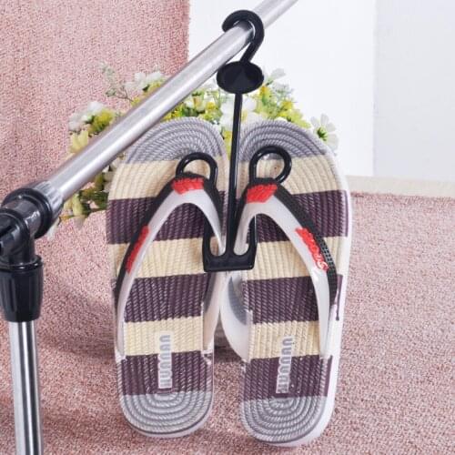30 PCS Big size Shop shoe hanger slipper hook rack store Market Supermarket Slipper Plastic A hook holder rack Shoe hanger