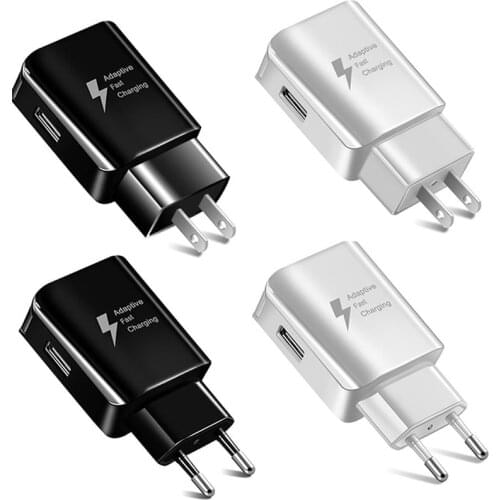 QC2.0 D5 EU Plug/US Plug Fast Charger Universal Phone Charger For Travel Charger For Android Phone Wall Charger Adapter