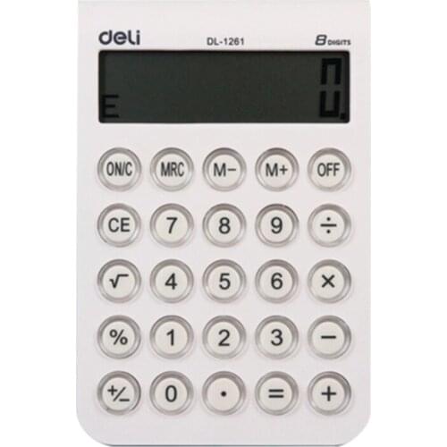 One Piece Deli Portable Ultrathin Calculator Model 1261