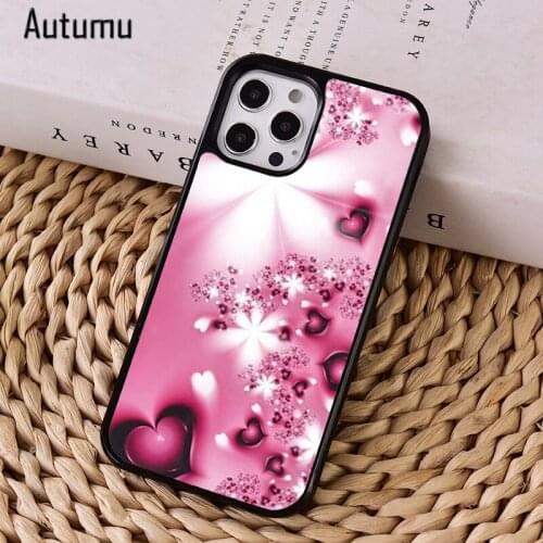 Airbrush Hearts Phone Case Cover for iPhone 12 mini X XS XR 11 Pro Max SE 2020 5 6S 7 8 Plus Samsung Galaxy S8 S9 S10 S20 S21