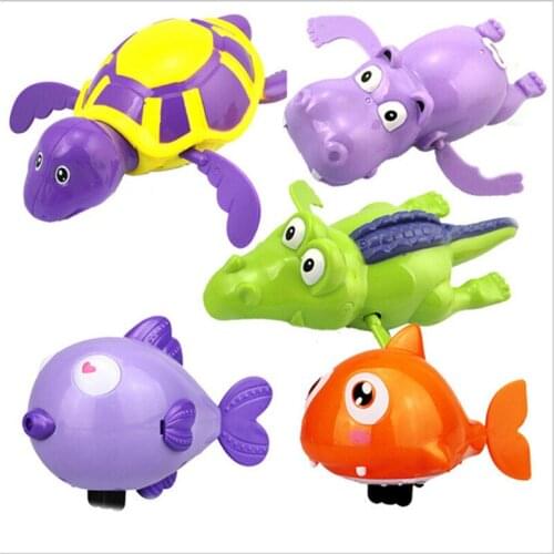 Turtle Dolphin Baby Shower Bath Toys Swimming Pool Water Toys For Baby Play In Water Color Random