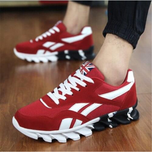 Spring Autumn Mens Sneakers 2020 Men Running Shoes Trending Sports Shoes Breathable Trainers Sneakers For Male Plus Size 49