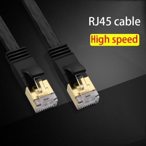 Cat7 Ethernet Cable RJ 45 Lan Cable STP Network Cable for Laptop Router RJ45 Interne Network Cable 0.5/1/2/3/5/8/10/15/20/25/30M