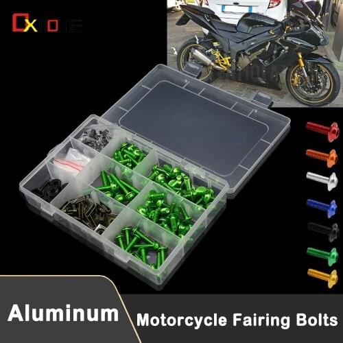 Motorcycle Fairing Bolts Kit Bodywork Screws Nut For Kawasaki Z900RS Ninja 1000SX ZX6R ZX636 Z1000 Z1000SX Z750R ZX10R H2 H2R