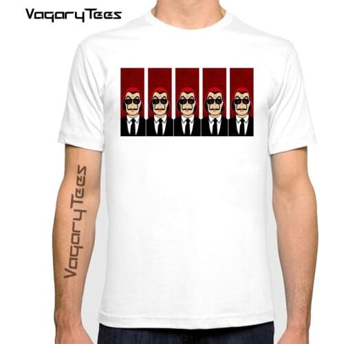 Summer Mens Artist painter Print T shirt for Men Funny CARTOON dali Hip hop Style Short sleeve