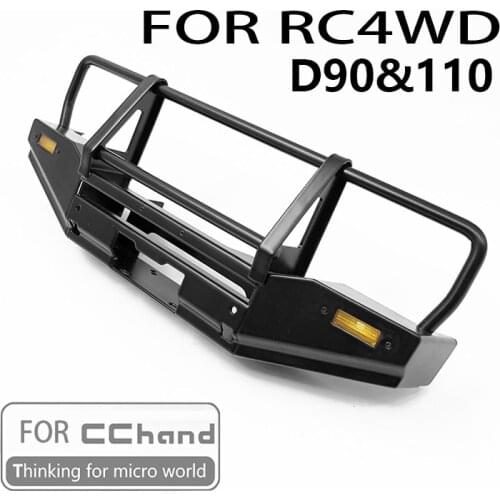 Metal front bumper for CChand RC4WD D90 D110