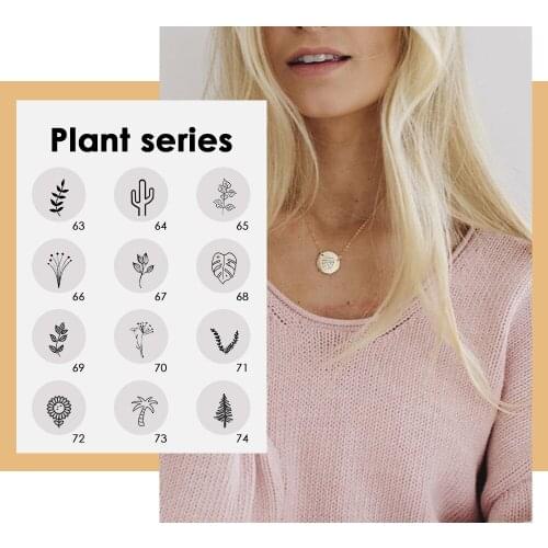 JUJIE Fashion Sequins long Necklaces Pendant Bohemian Flower Necklace for Women Bijoux Jewelry custom made