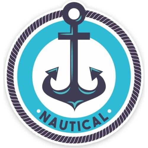 Nautical Anchor Sticker Plane Extreme
