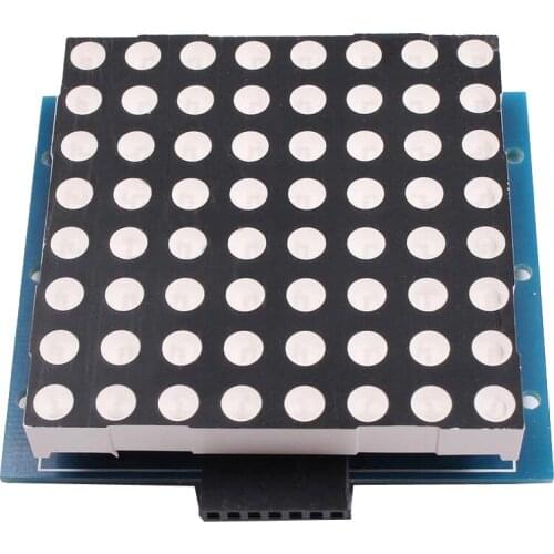 New 8x8 LED Red Dot Matrix Module Driver Driving Board 60*60mm Cascade